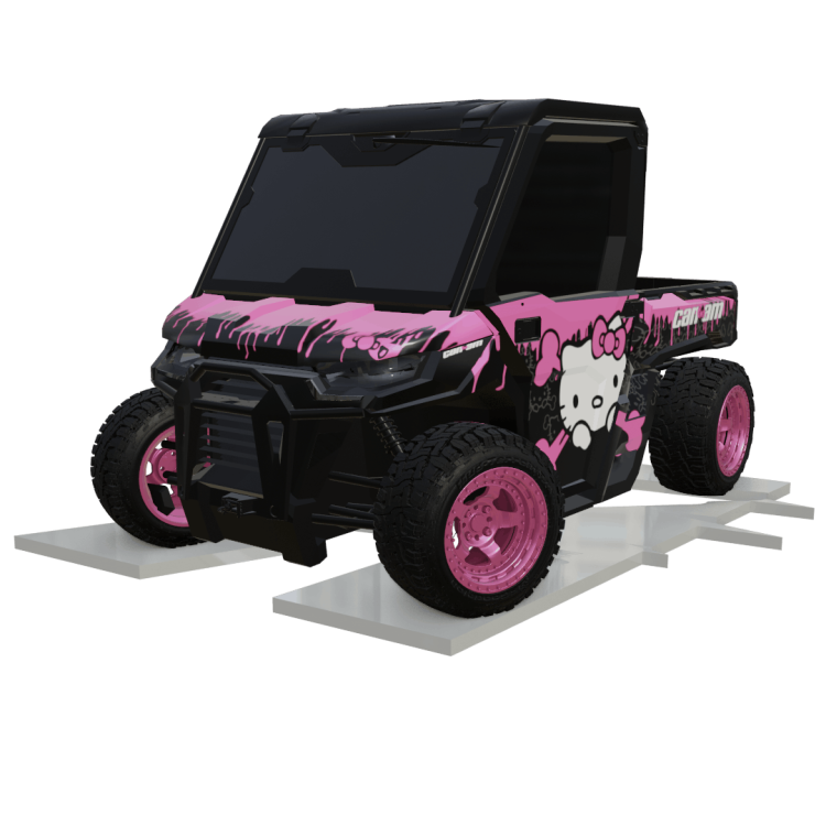 Hello kitty - Can-am Traxter