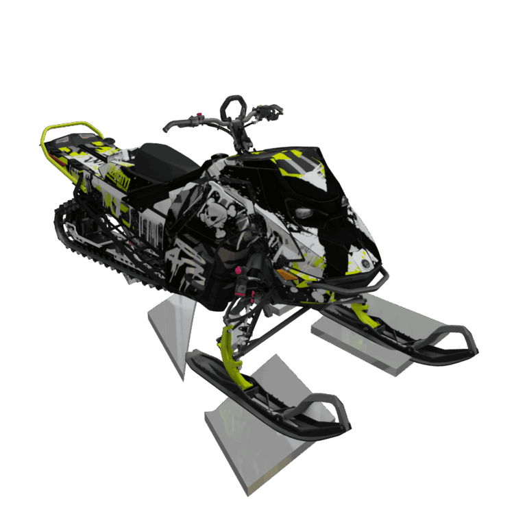 KB43VER – Ski-doo Summit/Freeride | Snowmobile Wrap kit