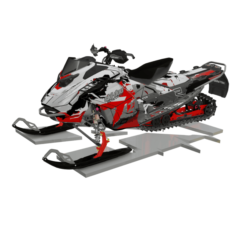 High-Performance Snowmobile Wraps and Custom Graphics.