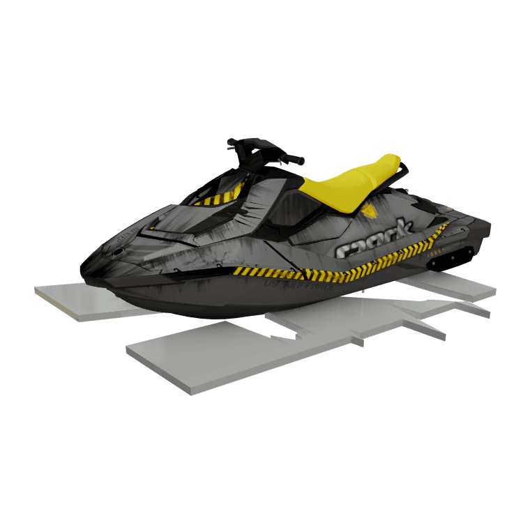 Custom jet ski wraps for watercraft protection and style. Perfect for personal or commercial use by Velocity Wrapz.